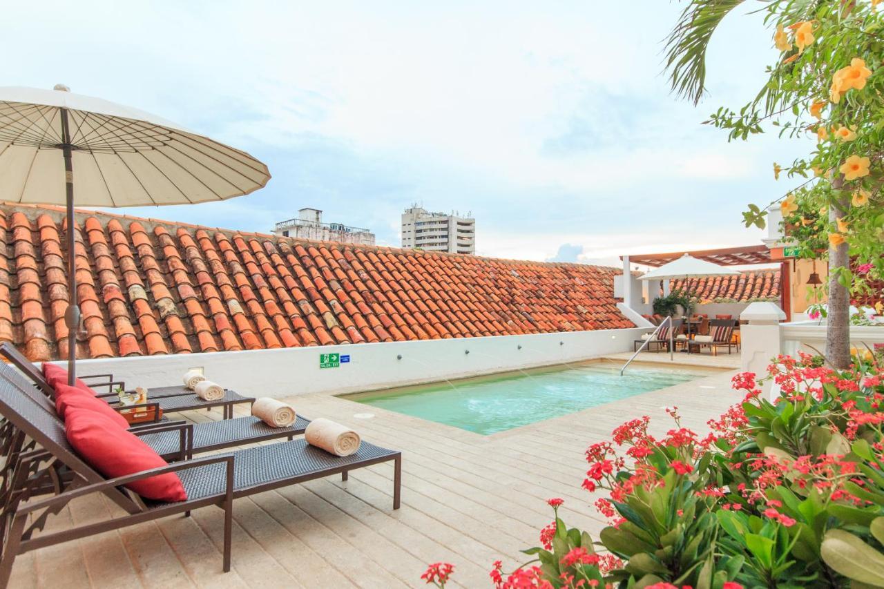 Hotel Boutique Casa Del Coliseo Cartagena Eksteriør bilde