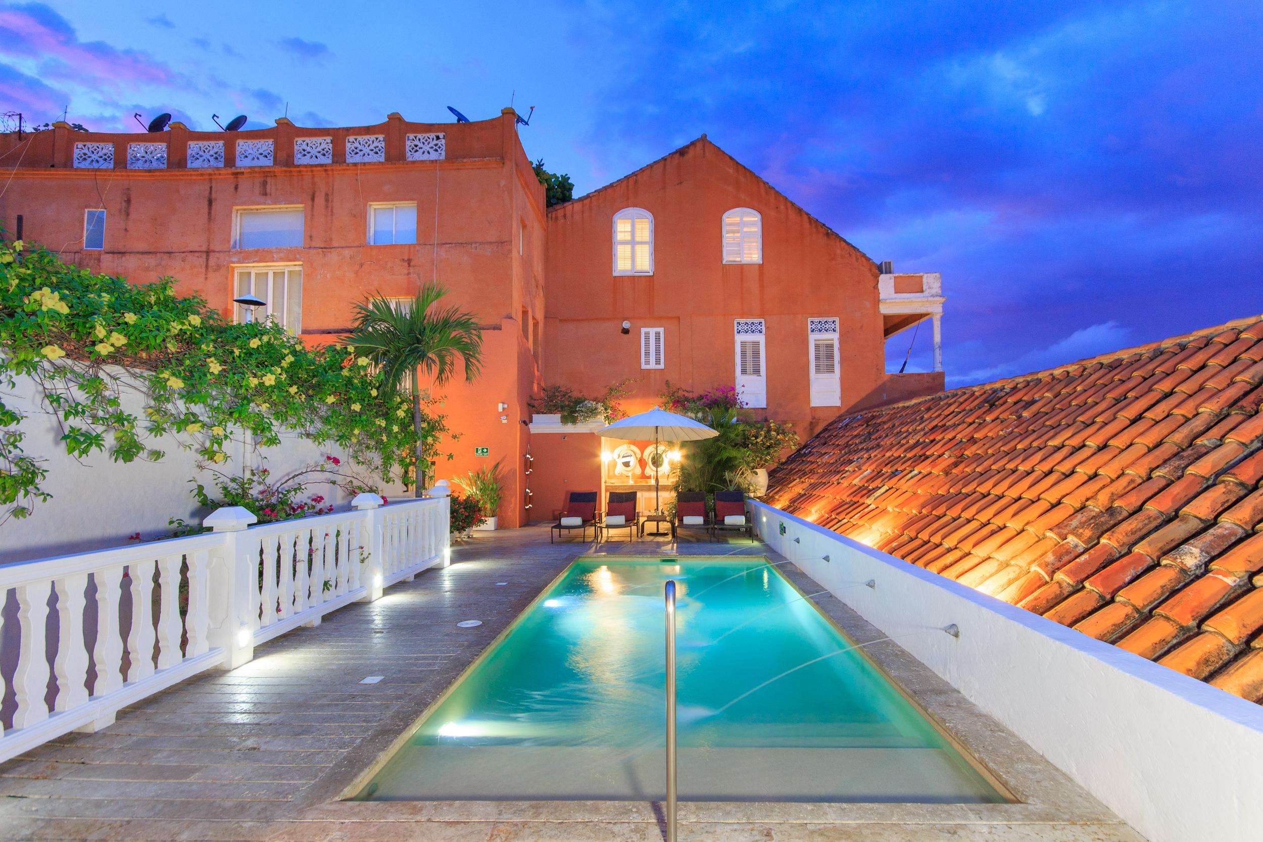 Hotel Boutique Casa Del Coliseo Cartagena Eksteriør bilde