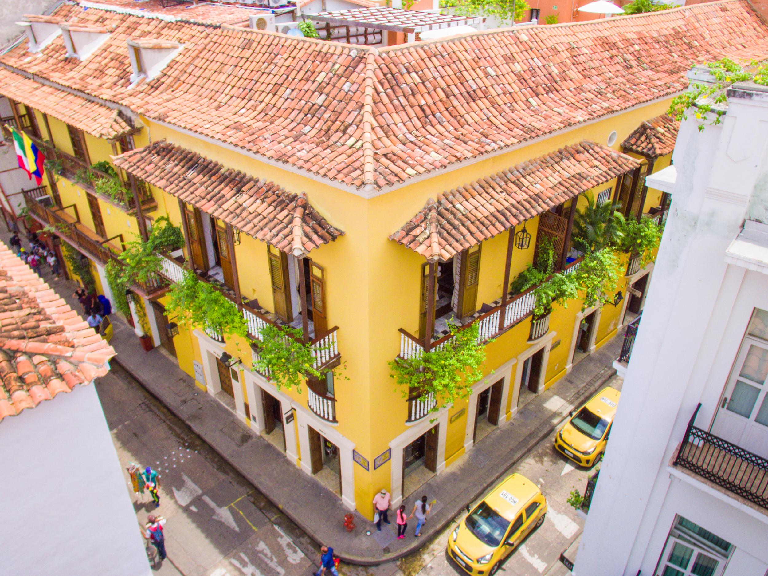Hotel Boutique Casa Del Coliseo Cartagena Eksteriør bilde