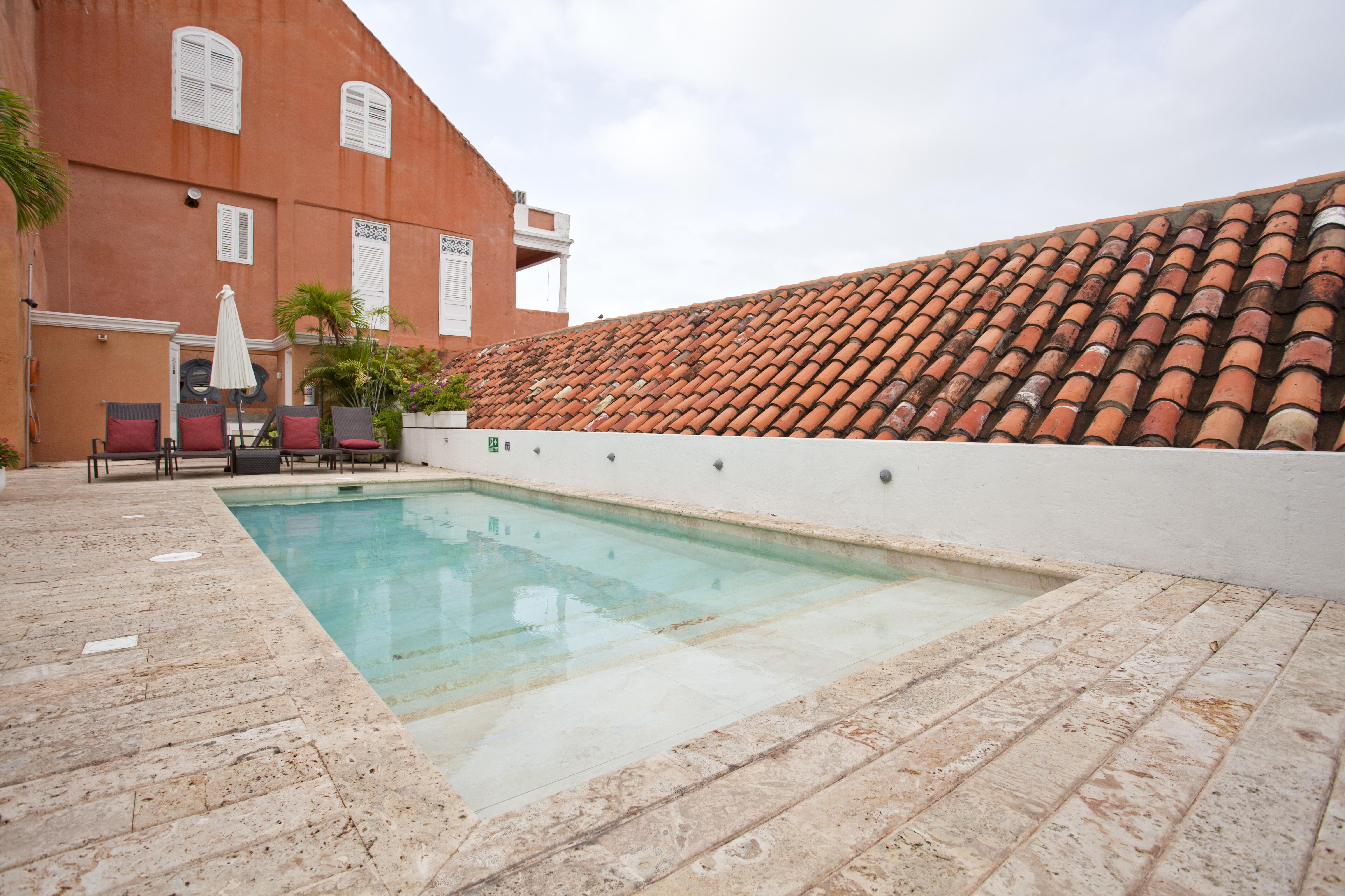 Hotel Boutique Casa Del Coliseo Cartagena Eksteriør bilde