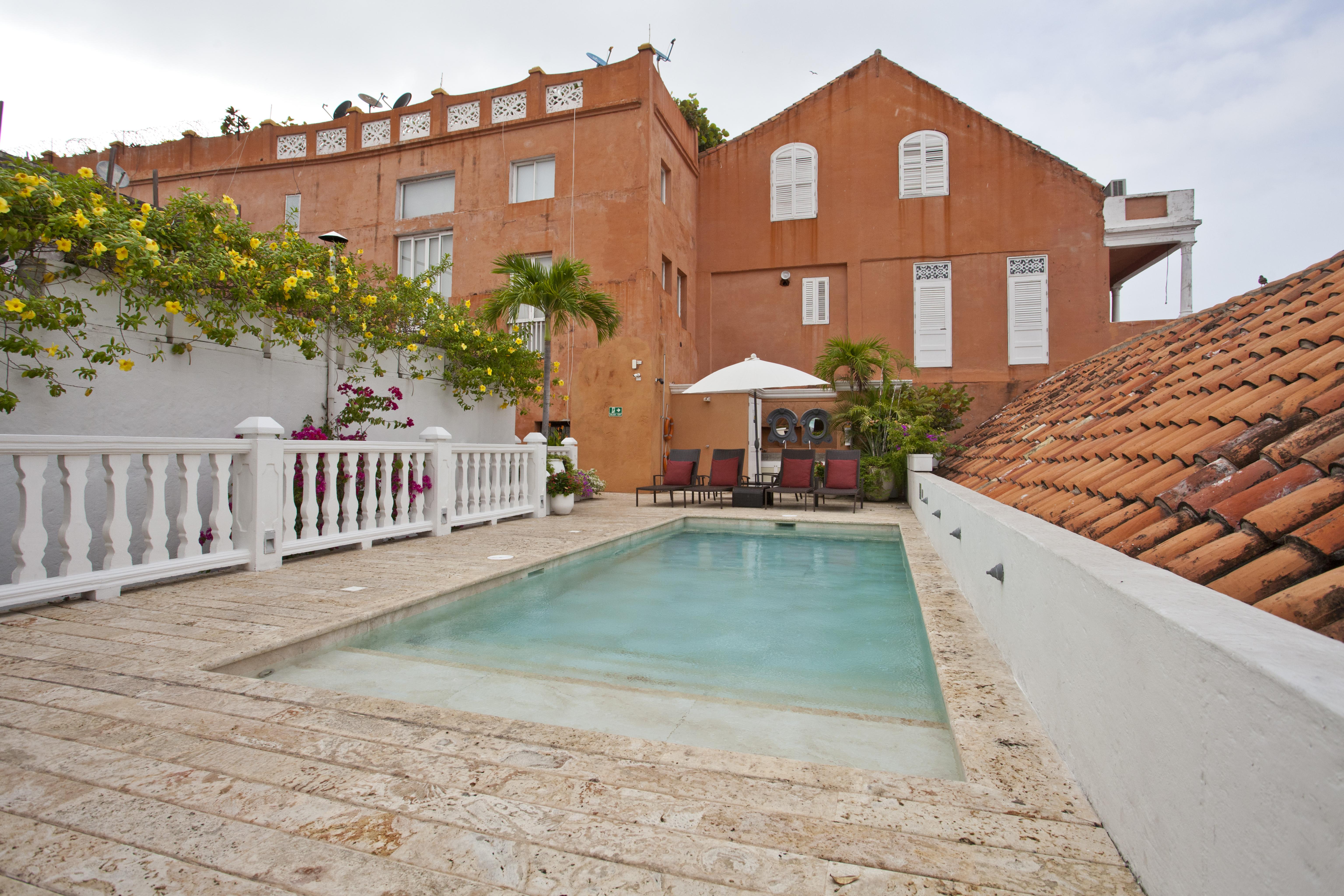 Hotel Boutique Casa Del Coliseo Cartagena Eksteriør bilde