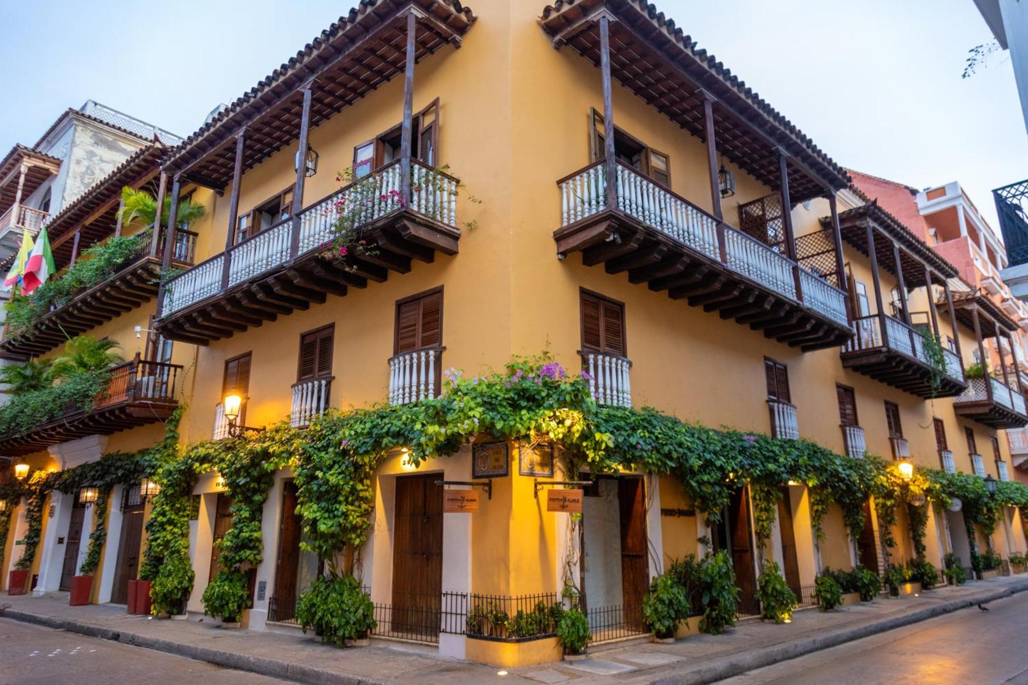 Hotel Boutique Casa Del Coliseo Cartagena Eksteriør bilde